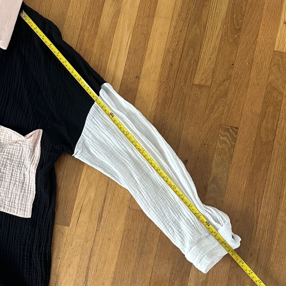 *last chance* Amazon | Women’s Colorblock Button-Up Shirt - Picture 11 of 16